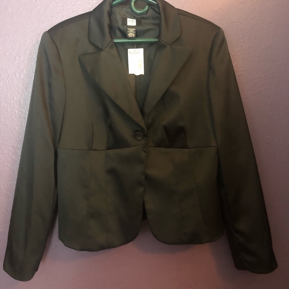 NWT Black Blazer & Pants XL/16P